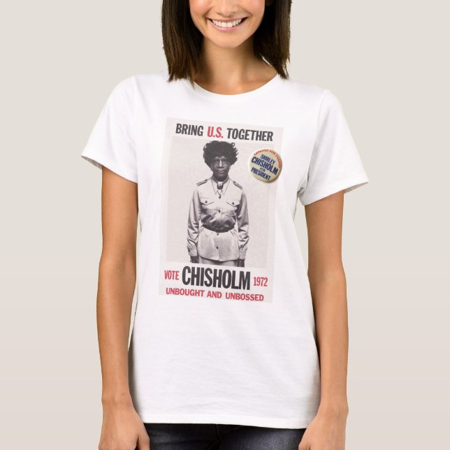 Rösta Chisholm 1972 T Shirt (Framsida)