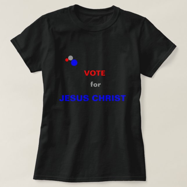 "Rösta" / Dam-T-Shirt T Shirt (Design framsida)