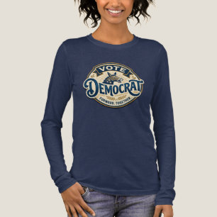 Rösta Demokrat Framåt Tillsammans – Vintage Patrio T Shirt