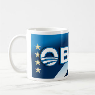 Rösta den OBAMA 2012 muggen Kaffemugg