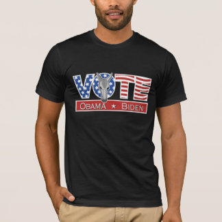 Rösta den Obama Biden t-skjortan Tee