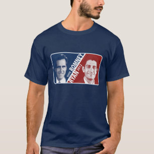 Rösta den Romney Ryan utslagsplatsen 2012 T Shirt