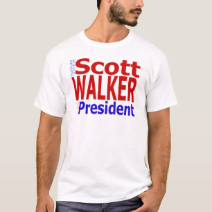 Rösta den Scott fotgängare för president T-shirt