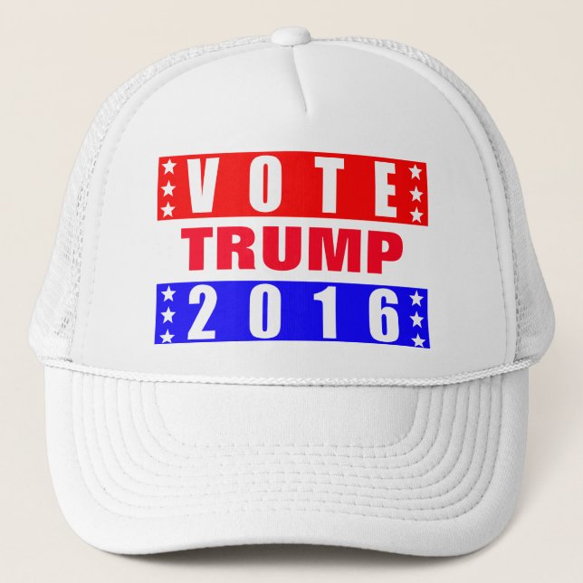 Rösta det trumfpresidentval 2016 keps (Framsida)