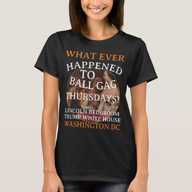 RÖSTA DOD DOJ EPA TRUMP LINCOLN SOVRUM Torsdagar T Shirt (Framsida)