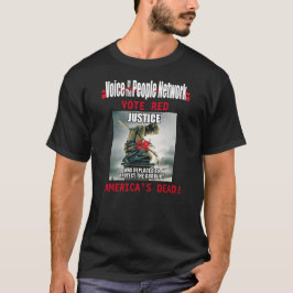 Rösta döda rött eller Amerika! T Shirt