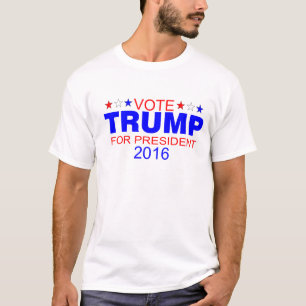 Rösta Donald Trump för den presidentT-tröja 201 T-shirt