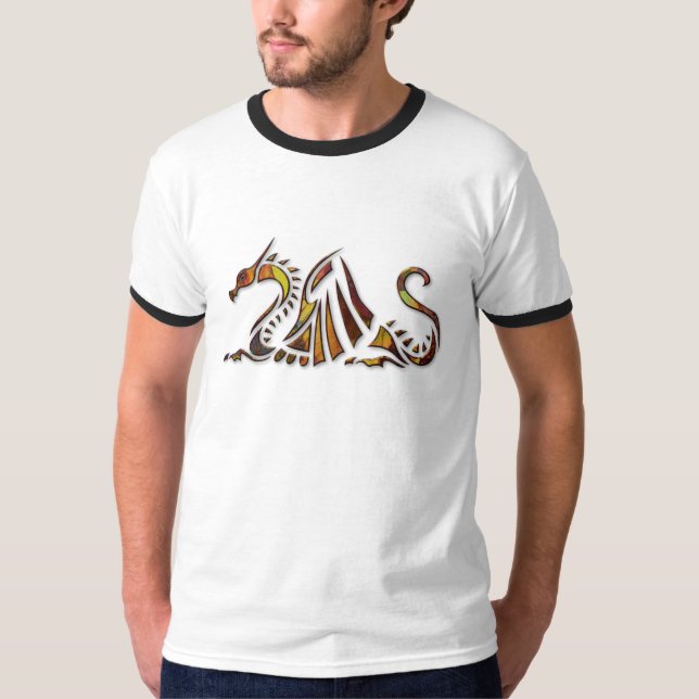 Rosta draken t-shirt (Framsida)