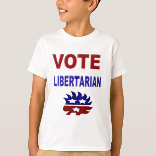 Rösta en som tror på läran om viljans frihet t-shirt