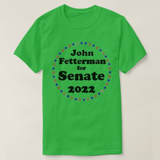 Rösta Fetterman PA Senate 0 Retro Vote John Fetter T Shirt (Design framsida)