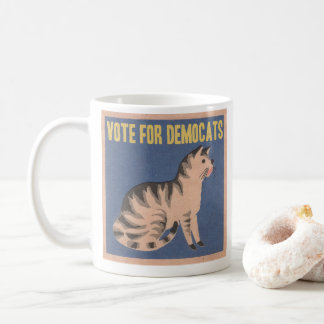 Rösta för Democats Kaffemugg