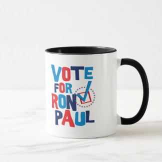 Rösta för det Ron Paul valet 2012 Mugg