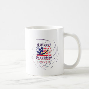 Rösta för Hillary USA Stronger tillsammans Min ord Kaffemugg