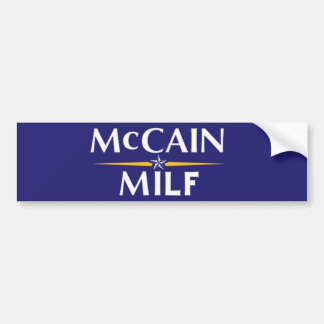 Rösta för McCain i 2008! Bildekal