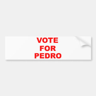 Rösta för Pedro Bildekal