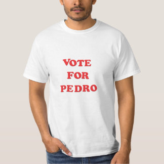 RÖSTA FÖR PEDRO - DEN HALLOWEEN DRÄKTEN TEE SHIRT