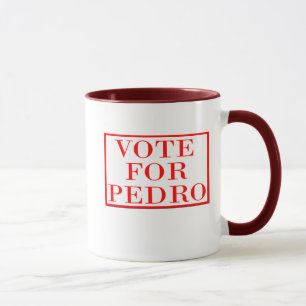 Rösta för Pedro Mugg