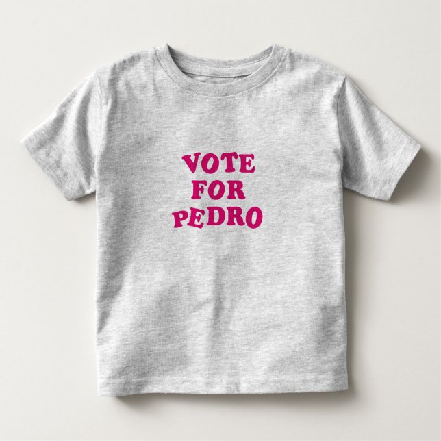 Rösta för Pedro T-shirt (Framsida)