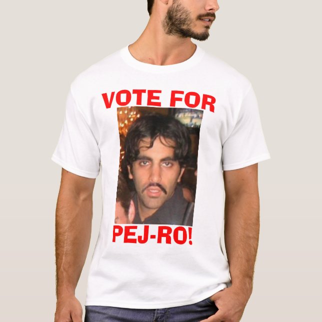 Rösta för Pej-ro Tee Shirt (Framsida)