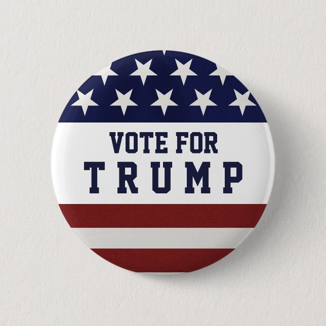 Rösta för trumfpresidentval 2020 knapp (Framsida)