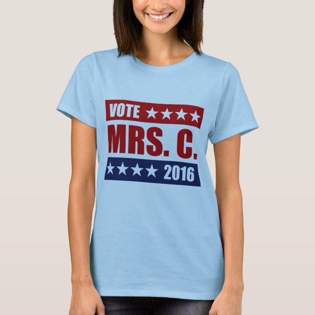RÖSTA FRU C. 2016.png Tee (Framsida)