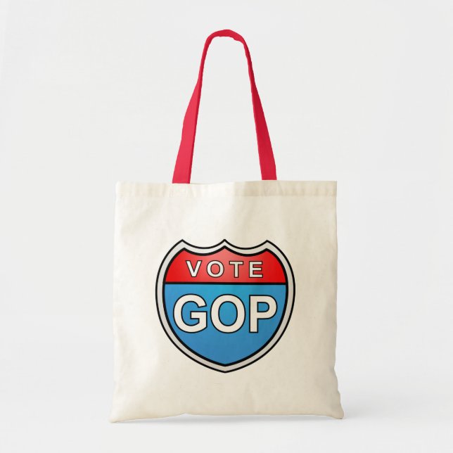 Rösta GOP Tygkasse (Framsidan)