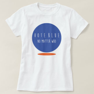 Rösta grundläggande blåttkvinnor tee shirt