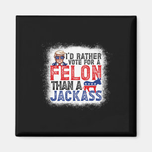 Rösta hellre för en filon än en Jack Trump America Magnet