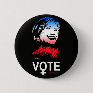 rösta HILLARY 2016 Knapp