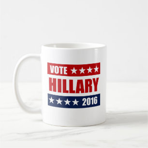 RÖSTA HILLARY 2016.png Kaffemugg