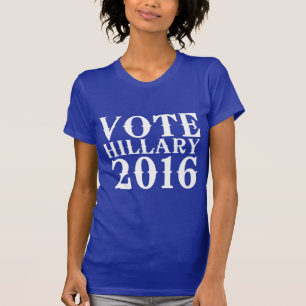 RÖSTA HILLARY CLINTON VINTAGE 2016 T SHIRT