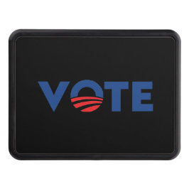 Rösta hopp: svart och blå typografi demokrat dragkroksskydd