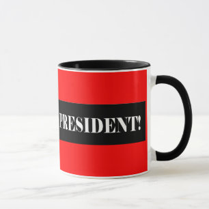 Rösta inte för president mugg