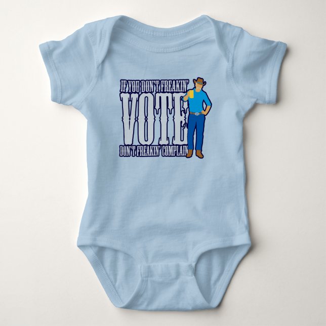 Rösta inte Klaga inte T Shirt (Framsida)