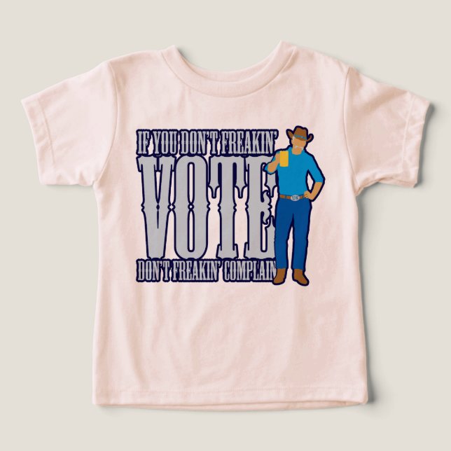 Rösta inte klaga t shirt (Design Framsida)