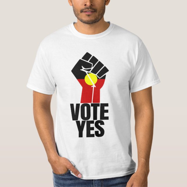 Rösta ja till rösten - Rösta ja Australien T Shirt (Framsida)