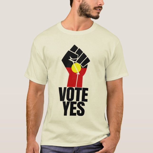 Rösta ja till rösten - Rösta ja Australien T Shirt (Framsida)