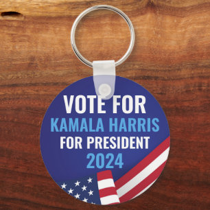 Rösta Kamala Harris För President 2024 Nyckelring