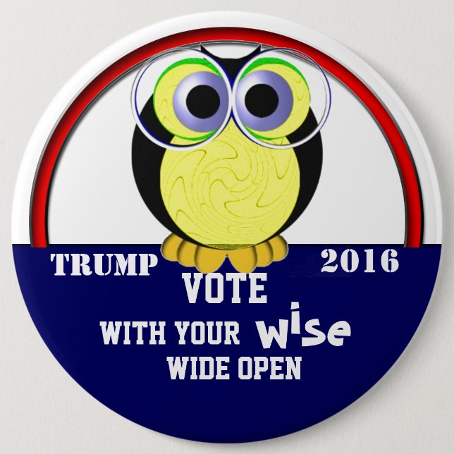 Rösta klok 2016 knapp (Framsida)