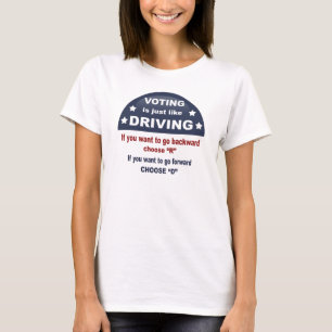 Rösta - köra t shirt