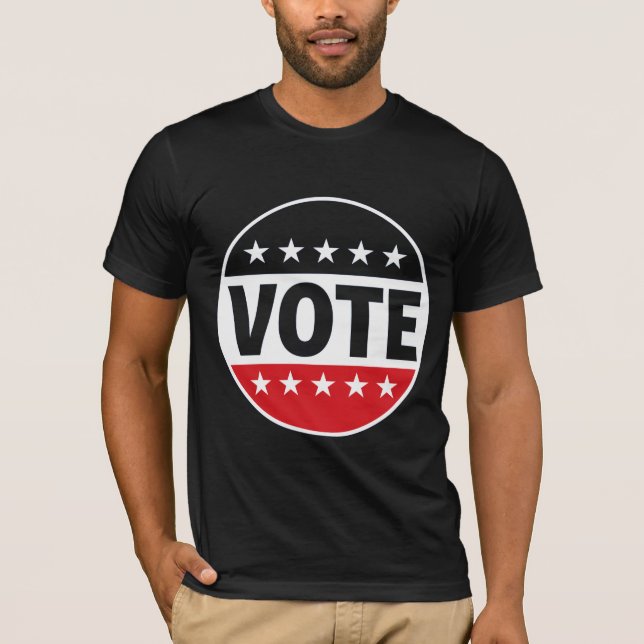 RÖSTA — Låt Din Röst Höras T Shirt (Framsida)