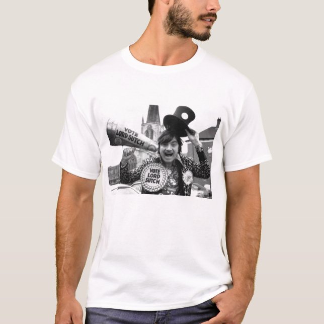 Rösta Lord Sutch T-shirt (Framsida)