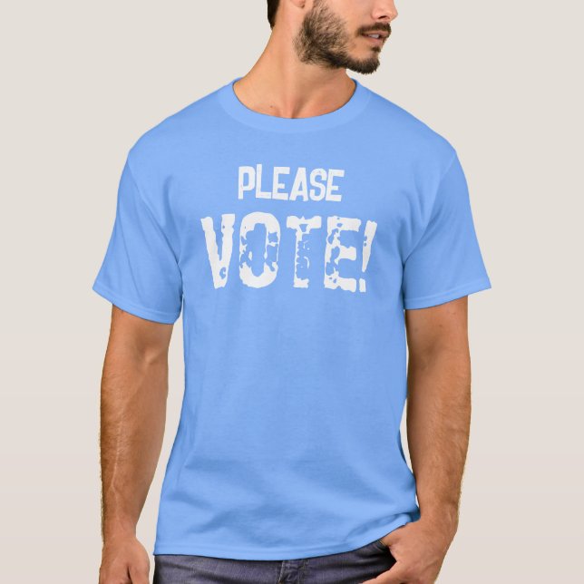 Rösta! Manar-Shirt T Shirt (Framsida)