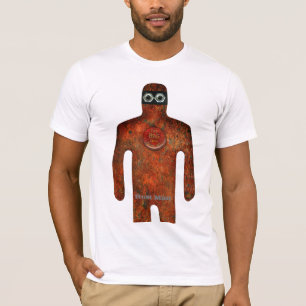 Rosta manen - den roliga skamfilade toppna hjälte tee shirt