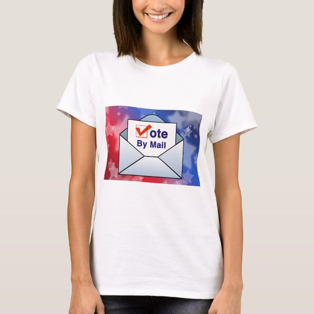 Rösta med post t shirt (Framsida)