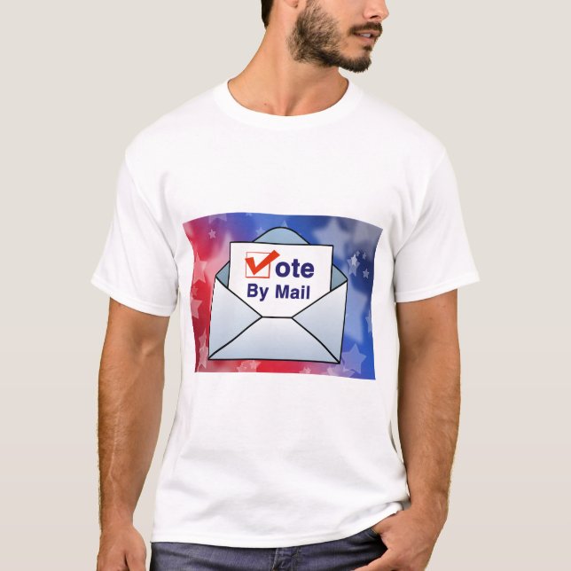 Rösta med post t shirt (Framsida)