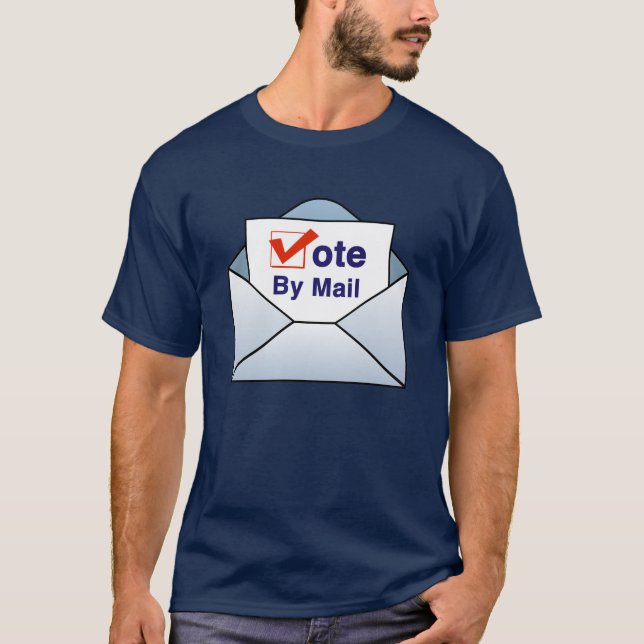 Rösta med post t shirt (Framsida)