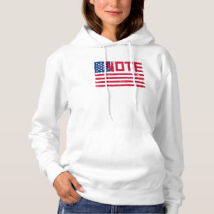 Rösta med röstning med USA:s Flagga T Shirt