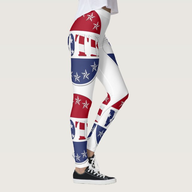 Rösta med stjärnor leggings (Höger)