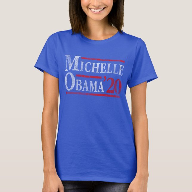 Rösta Michelle Obama 2020 för president Tröja (Framsida)